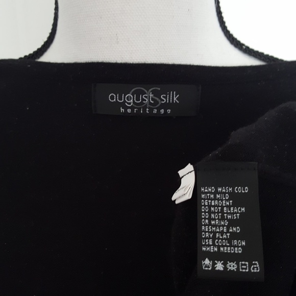 23:08- August Silk Knit Cardigan - Picture 4 of 8